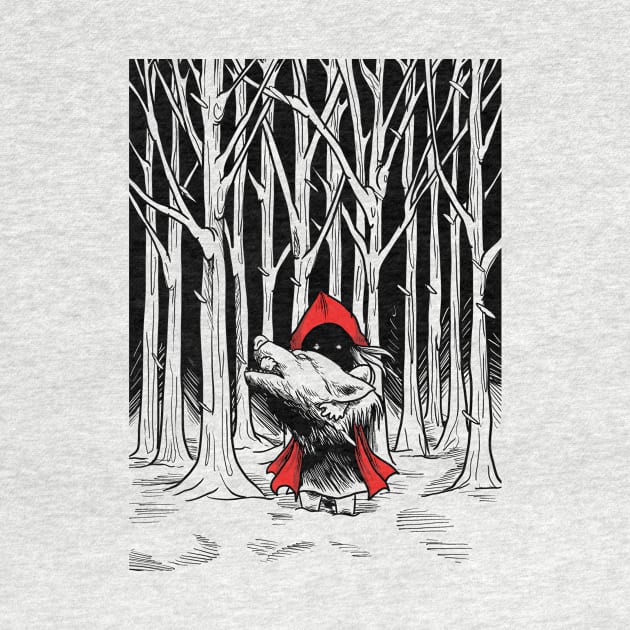 another red riding hood by setiaoneart